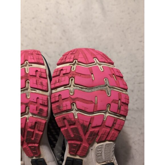 BROOKS WOMENS GHOST 13 1203381B391 REFLECTIVE POND/PINK/ICE RUNNING SHOES Size 7 - Picture 9 of 11